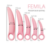 Vaginal dilators (5pcs)